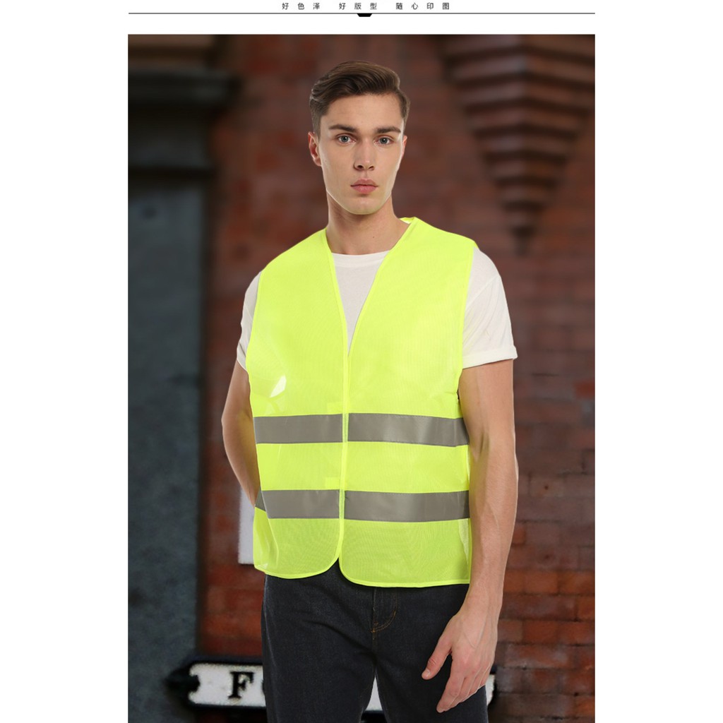 F06 Reflective Vest、ความปลอดภัยเสื้อกั๊กสะท้อนแสงสูงสะท้อนแสงเพื่อความปลอดภัยเสื้อกั๊กมีซิป
