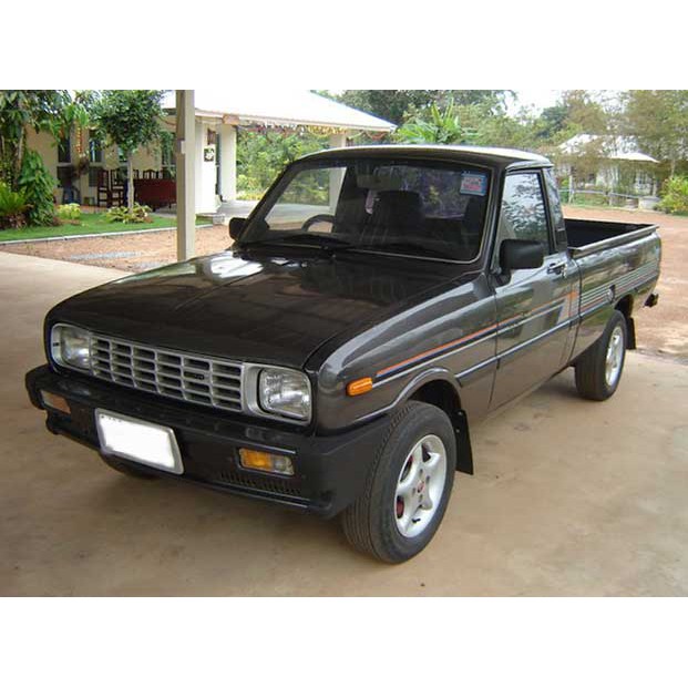 ลูกยางกันกระแทกหลัง 2ชิ้น สีดำ Mazda  1200 Pick Up ปี - รูปที่ 6