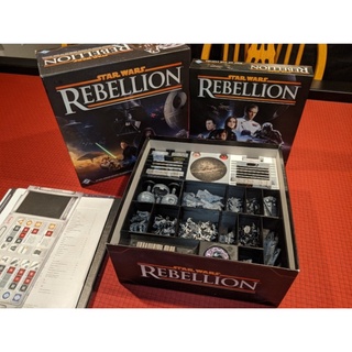 Star Wars Rebellion With Rise Of The Empire Boardgame: Organizer (Sleeved Cards)