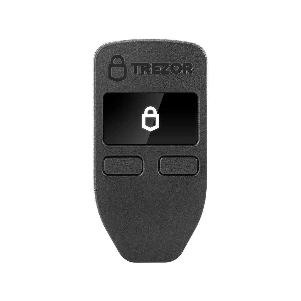 (จัดส่งฟรี)Trezor One Black สินค้าแท้ พร้อมส่ง!! กระเป๋าฮาร์ดแวร์ (hardware wallet) สำหรับ bitcoin และ cryptocurrency