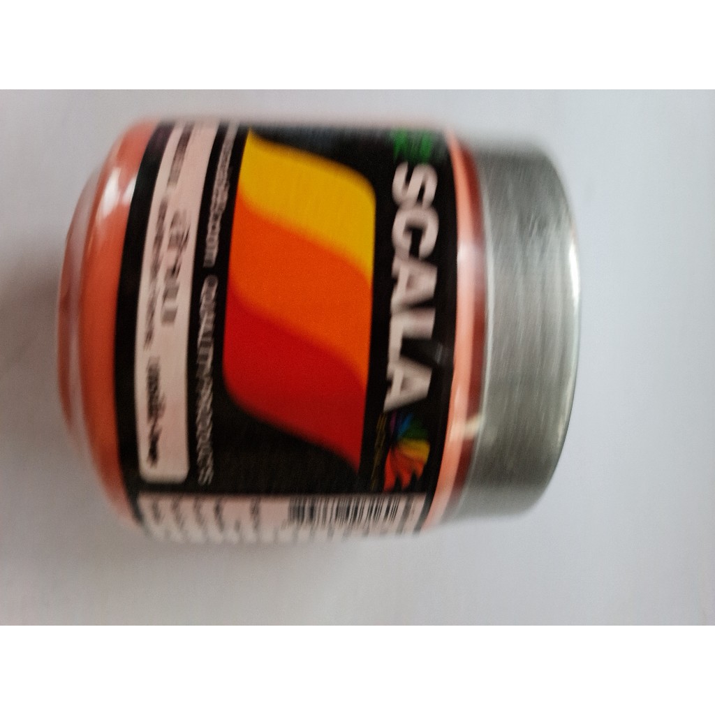 Scala สีสกรีนเสื้อ สีจม ขนาด 0.5kg ( Cloth Painting , Screening 's Colour ) (1 กระปุก)