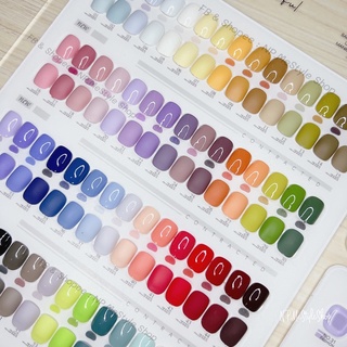 สีเจล very goo nail 60 สี รุ่น ฝาทองด้ามยาว แถม เบส ท๊อป ชาร์ทสี