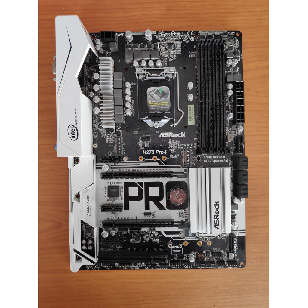MAINBOARD (เมนบอร์ด) 1151 ASROCK H270-PRO4 มือสอง