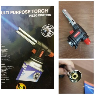 Multi Purpose GAS Torch WS-504C หัวพ่นไฟทำอาหาร แต่งหน้าเค๊ก  พ่นความร้อนสุง เหมาะสำหรับทำอาหาร ตั้งแคมป์เดินป่า