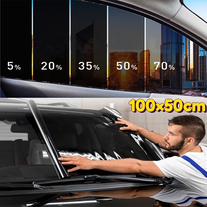 ฟิล์มติดรถยนต์ Automotive Film  (100*50cm) ฟิมรถยนต์ ฟิล์มเซรามิค ฟิล์มคาร์บอน Film For Cars ฟิล์มคาร์บอน ฟิล์มกรองแสง ฟิล์มกรองแสงรถยนต์ ฟิล์มอาคาร ฟิล์มติดกระจก