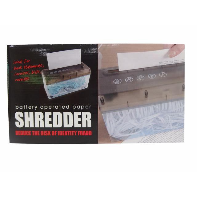 A38 เครื่องย่อยกระดาษ เครื่องย่อยกระดาษแบบอัตโนมัติ AUTO USB Shredder เอกสาร เครื่องทำลายกระดาษ A4