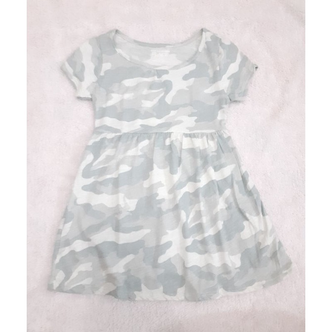 REALPICCT ORIGINAL PLACE DRESS ARMY 1 2 ปี