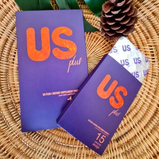 โฉมใหม่  🔥 US PLUS + US ยูเอส อาหารเสริมควบคุมน้ำหนัก รับประกันของแท้ 100% **