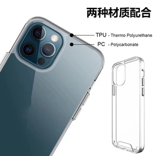 SPACE เคสใสกันกระแทก Iสำหรับ Iphone 15/15Pro/15Promax/15Plus/14PRO/14PROMAX/14PLUS/13/13MINI/13PRO/13PROMAX/13MINI