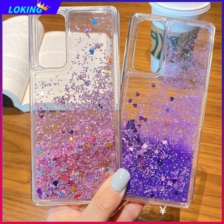 เคสโทรศัพท์มือถือ แบบใส ประดับกลิตเตอร์ในของเหลว และเลื่อม สําหรับ OPPO Reno 6 6Z 5 5Pro 5F Reno 4 4Pro 4F Reno 3 3Pro Reno 2 2Z 2F