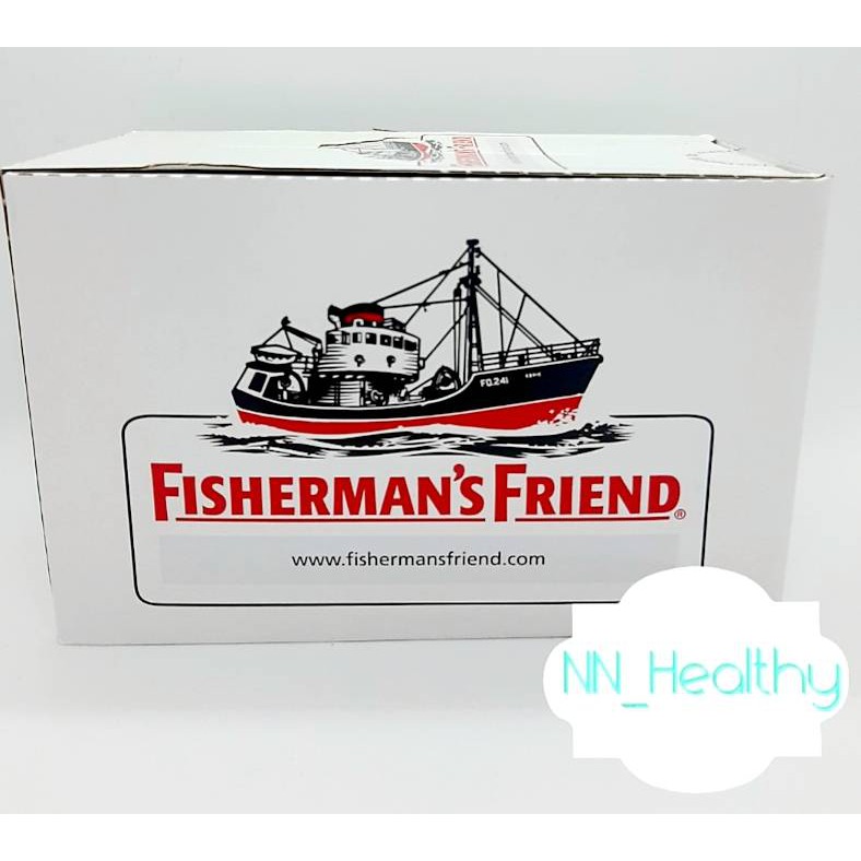 Sweets & Candy 665 บาท Fisherman’s Friend Original Lozenges ฟิชเชอร์แมนส์ เฟรนด์ ลูกอม รสดั้งเดิม สีขาว 25กรัม/ซอง ( 24 ซอง ) [ 1 กล่อง] Food & Beverages