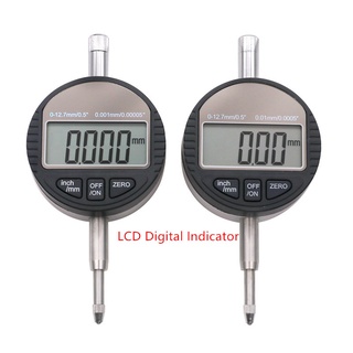 1pcs LCD high-precision electronic digital indicator 0-12.7mm 0-25.4mm display dial indicator