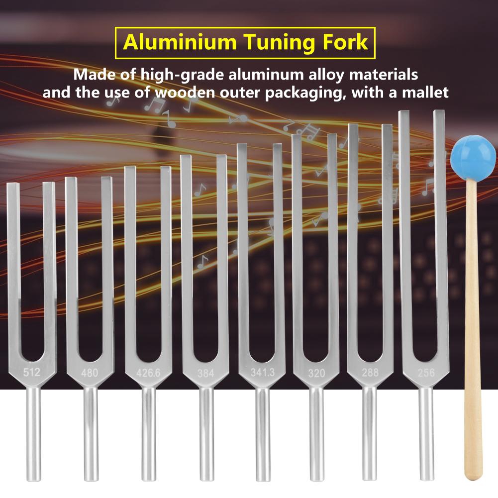 FBA Aluminium Medical Tuning Fork Instruments Vibration Tool Set