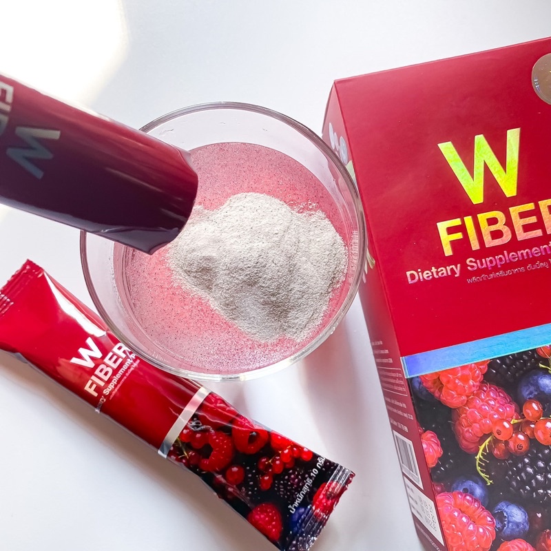 ดับเบิ้ลยู ไฟเบอร์ W FIBER  Wink white fiber