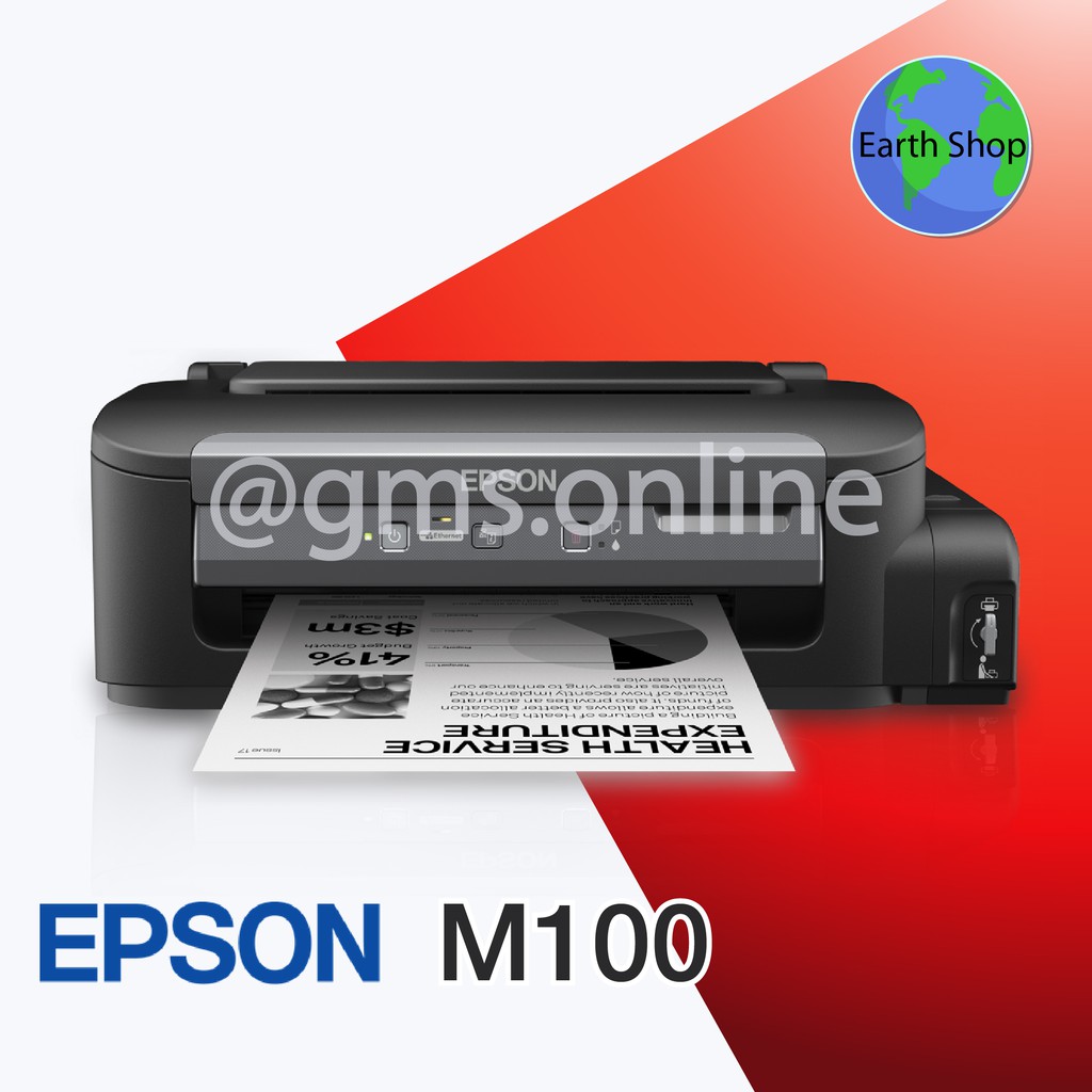 Epson M100 Monochrome Printer Ink Tank Shopee Thailand 9200
