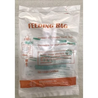 ยกลัง!!! ถุงให้อาหารผู้ป่วย ทางสาย Feeding Bag Bevermed 1ลัง=200ชิ้น