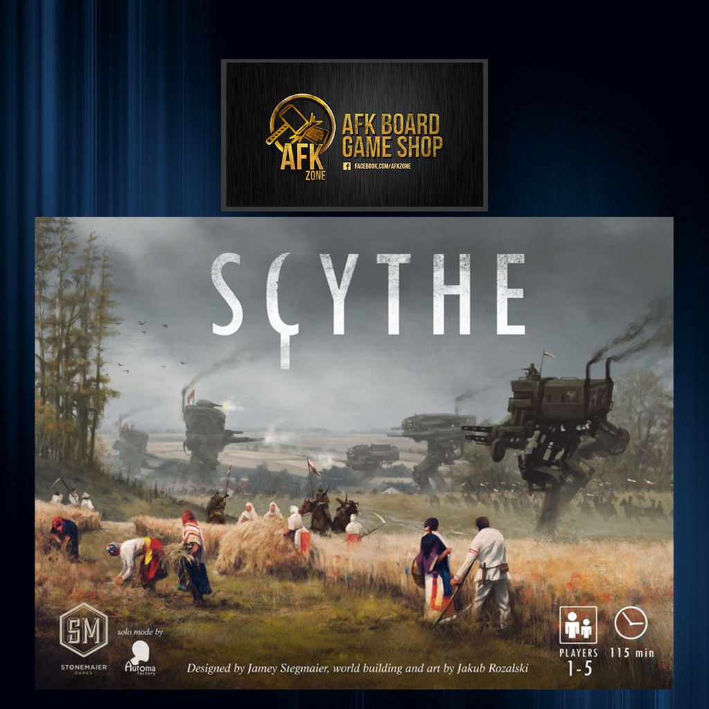 Scythe Retail Version - Board Game - บอร์ดเกม