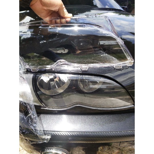 ฝาครอบไฟหน้า ซ้ายและขวา BMW E46