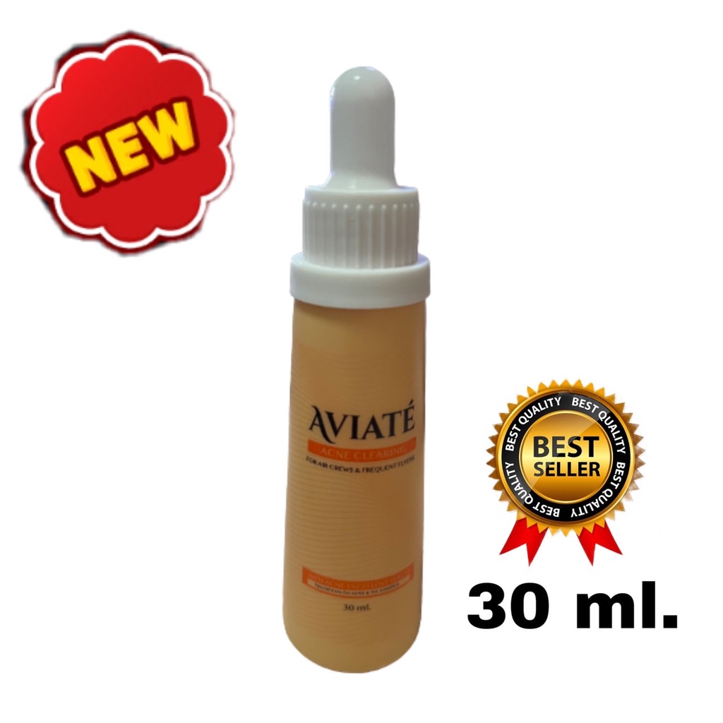 AVIATE' อเวียเต้เซรั่มบำรุงผิวหน้า แก้ปัญหาสิวอย่างล้ำลึก ลดสิวอักเสบ ละลายสิวอุดตัน ควบคุมความมัน ข