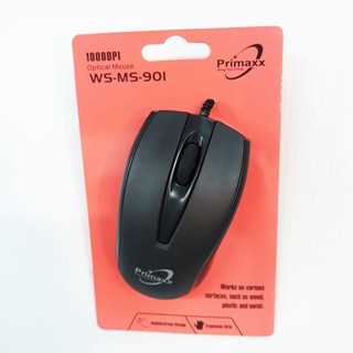 เม้าส์สาย usb optical mouse primaxx MS-901