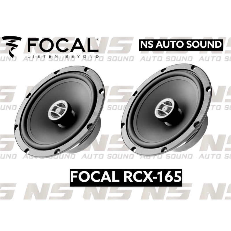 FOCAL RCX-165 ลำโพงติดรถยนต์แกนร่วม 6.5 นิ้ว / แพ็ค 1 คู่ | Shopee Thailand
