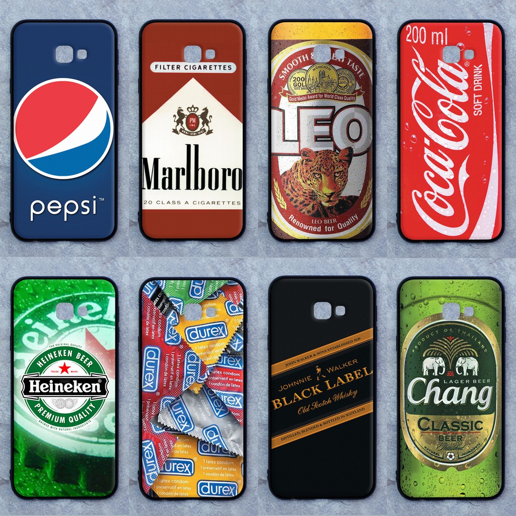 เคส Samsung J4 plus ลายเครื่องดื่ม ขอบนิ่มหลังแข็ง เคสมือถือ เคสโทรศัพท์ Case