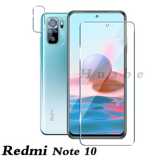 ฟิล์มกระจกนิรภัย + เลนส์กล้องสําหรับ Xiaomi Redmi Note 10 Note 10Pro Max