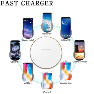 เริ่มแรก ตัวรับสัญญาณเครื่องชาร์จไร้สายสากล ios ＆Android โทรศัพท์มือถือ