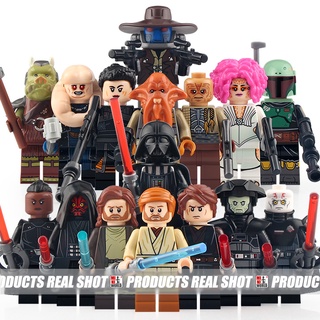 ของเล่นฟิกเกอร์ Boba Fett Quarren Darth Maul Grand Inquisitor Fifth Brother Obi-Wan Star Wars ขนาดเล็ก ของขวัญ สําหรับเด็ก