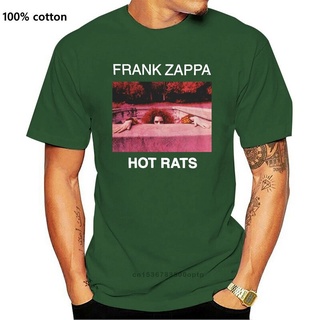 เสื้อยืดครอปขายดี เสื้อยืด พิมพ์ลายหนู Frank Zappa สีดํา สไตล์คลาสสิก สําหรับผู้ชาย HJlmep80PJialm53S-5XL