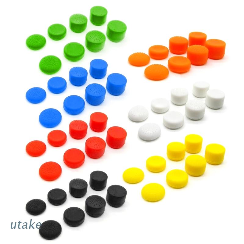 Utake Soft Silicone Thumb Grip Stick Cap Cover For S ony ps4/PS3 controller playstation 4 pro ps5 cover case Joystick Cap accessories