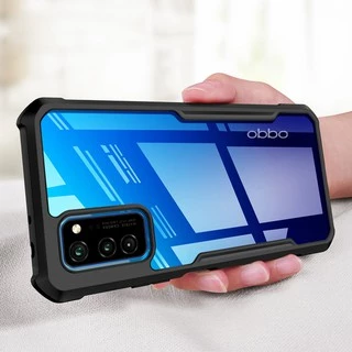 กันกระแทกเคสใส OPPO Reno 4 Pro 4G 5 15F 14F 13F 13 Pro 2Z 2F 4G 5G ปลอกฝาครอบอะคริลิคใส