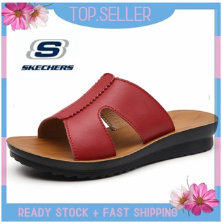 [พร้อมส่ง] *Skechers__go Walk Arch Fit รองเท้าแตะโลฟเฟอร์ ส้นแบน แบบสวม สําหรับผู้หญิง ผู้ชาย