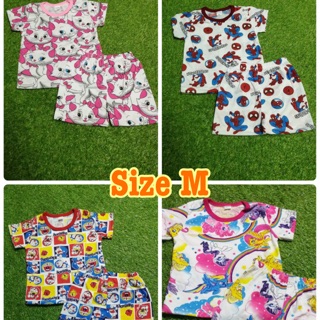 ชุดเด็ก เสื้อ+กางเกง ลายน่ารัก size M