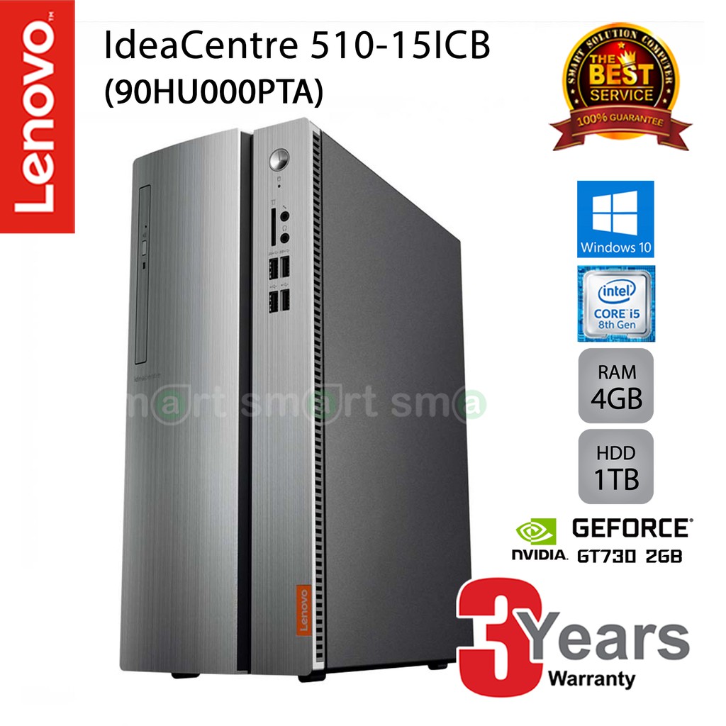 Lenovo IdeaCentre 510-15ICB (90HU000PTA) i5-8400/4GB/1TB/GT730 2GB/Win10Home