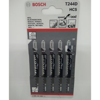 ใบเลื่อยจิ๊กซอ BOSCH (T244D) 1แผง