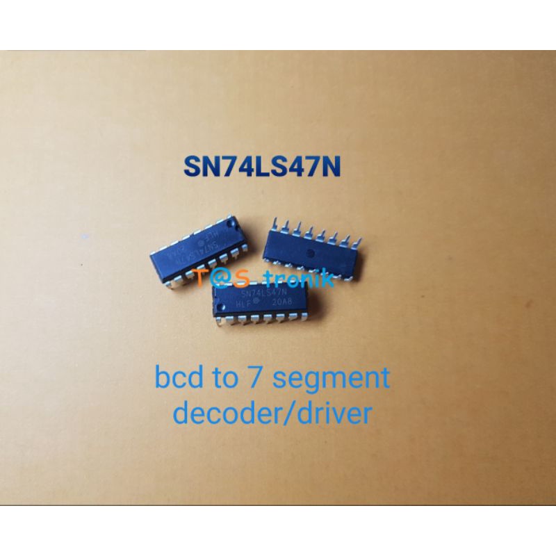IC SN74LS47N sn 74ls47n 74LS47 BCD ถึง 7 ส่วนไดรเวอร์ ic