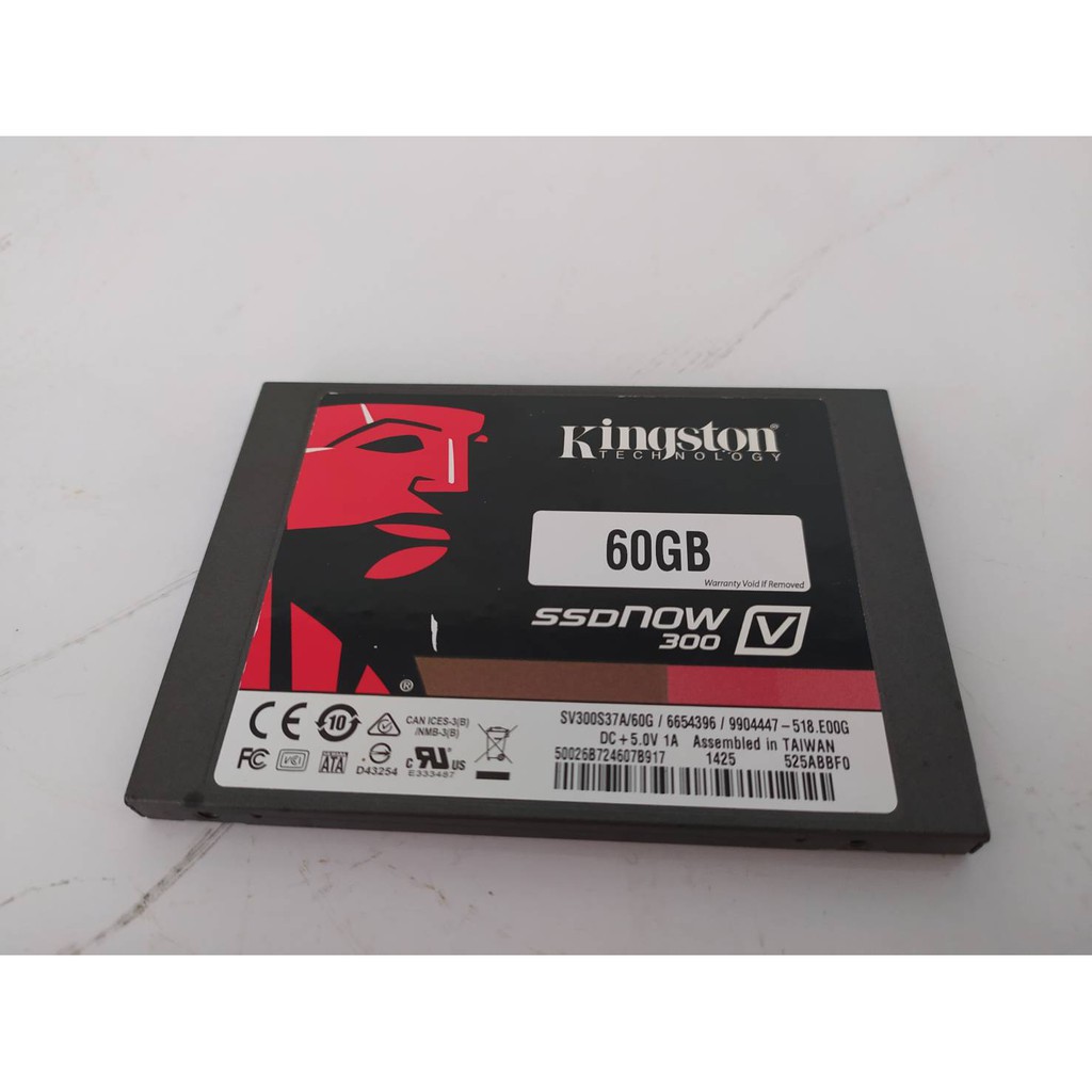 SSD 60 GB Kingston SV300S37A  (มือสองใช้งานได้ปกติ)