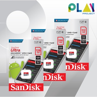 Sandisk Ultra Micro SD Card 128-256GB 120MB/S [เมมโมรี่การ์ด] [การ์ดหน่วยความจำ] [Nintendo Switch] [มือ1]