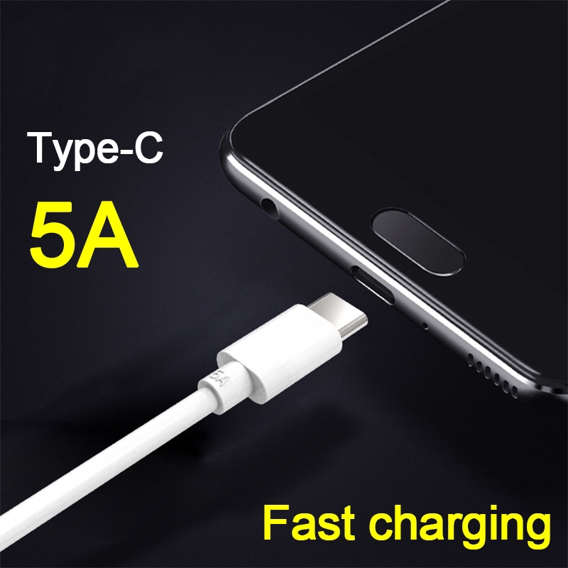 5A 1M / 2M Fast Charge USB Type-C Cable Quick Charging USB Data Cable High Speed Cable ราคา ถูกที่สุด ดีลบีเคเค แกลเลอรีภาพที่ 7