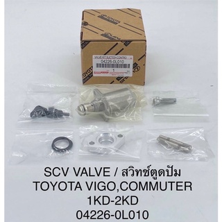 SCV valve สวิตตูดปั๊มเชื้อเพลิง Toyota vigo,fortuner,commuter-วีโก้,ฟอร์จูนเนอร์,คอมมิวเตอร์ 1KD-2KD