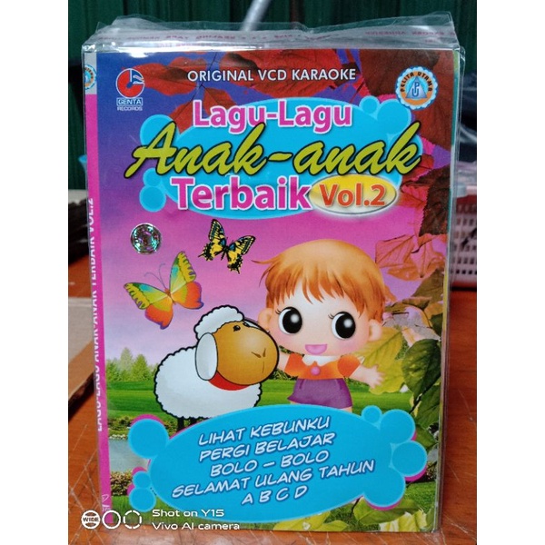 Vcd Cassette ต้นฉบับเพลงเด็กที่ดีที่สุด vol 2