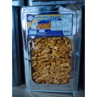 แบ่งขายบรรจุถุง 400 - 800 กรัม ขนมปิ๊บวีฟู๊ดส์ ขนมขาไก่ 5 รส ขาไก่เค็ม แน็กไก่ปรุงรส กรอบ อร่อย