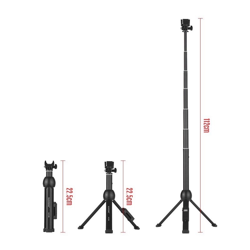 Yunteng YT-992 ขาตั้งพร้อมไม้เซลฟี่ และ รีโมทชัตเตอร์ รูปที่ 7