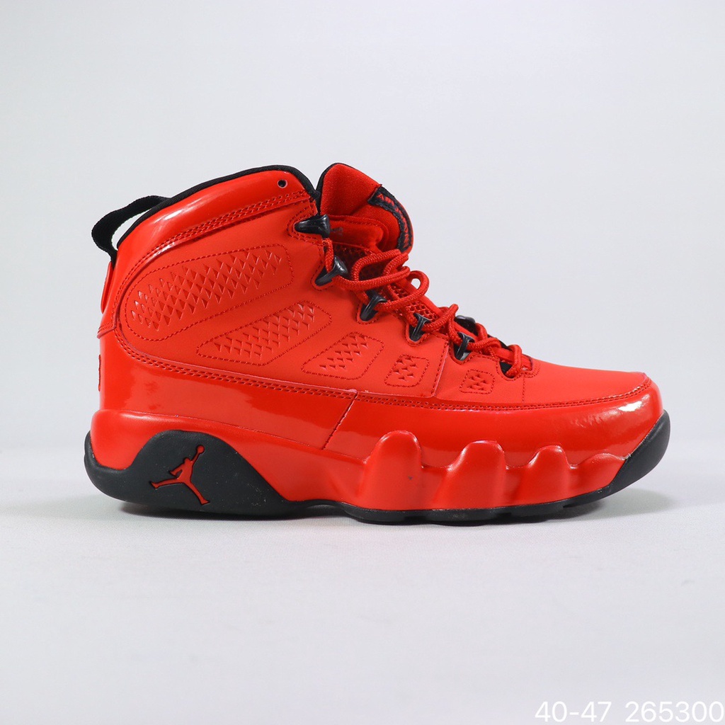 Nike 2188 Air Jordan 9 Retro Aj9 Red รองเท้าบาสเก็ตบอลบุรุษ - akhi ...