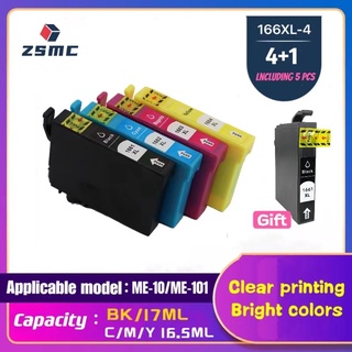 Epson Compatible Brother 166xl นำเข้าวัสดุต้นฉบับรองรับรุ่น ME-10 ME-101 [5 ชิ้น]