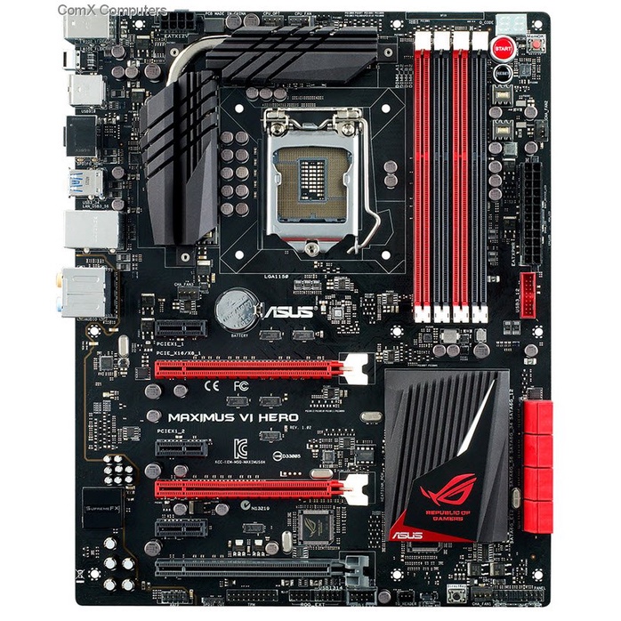 MAINBOARD (เมนบอร์ด) 1150 ASUS ROG Z87 MAXIMUS VI HERO ตัวท็อป พร้อมส่ง