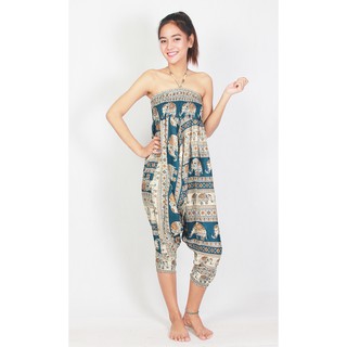 กางเกงช้าง กางเกงโยคะ กางเกงกระโปรง Thai  Elephant pants Palazzo pants Yoga Pants THE38