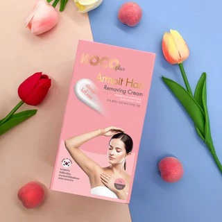 [ขายยกกล่อง] ครีมกำจัดขน KOCO plus Hair Removing Cream 1 กล่องมี 6 ซอง