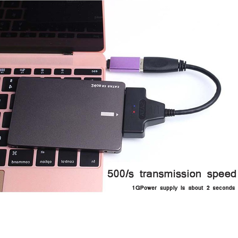 สายตัวแปลง USB 3.0 SATA Adapter 2.5 Inch Converter Cable for 2.5 inch SSD HDD Hard Disk Drive Adapter